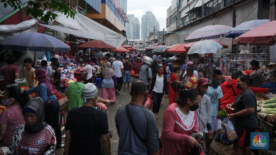 Ilustrasi Pasar. CNBC Indonesia/Tri Susilo