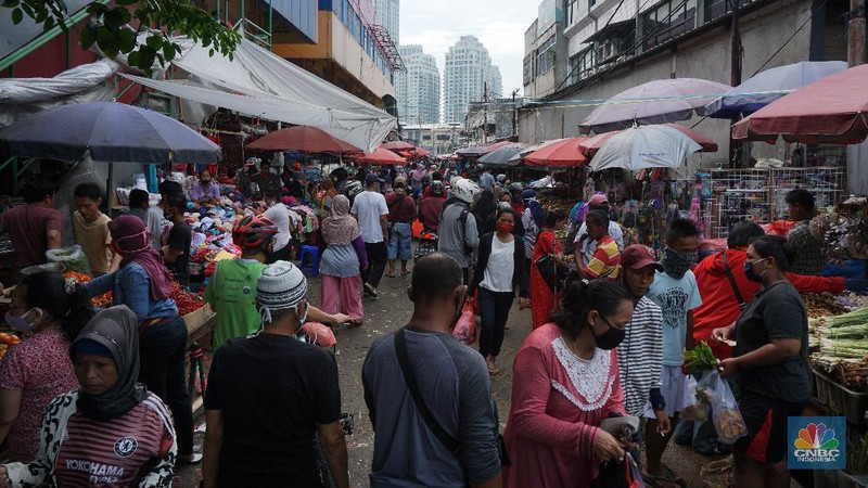 Ilustrasi Pasar. CNBC Indonesia/Tri Susilo
