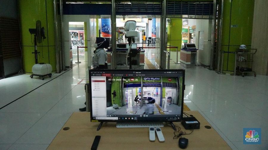 Ilustrasi Stasiun Gambir. CNBC Indonesia/Tri Susilo