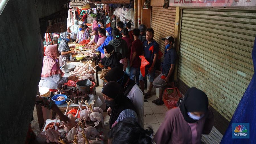 Ilustrasi Pasar. CNBC Indonesia/Tri Susilo