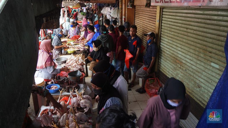 Ilustrasi Pasar. CNBC Indonesia/Tri Susilo