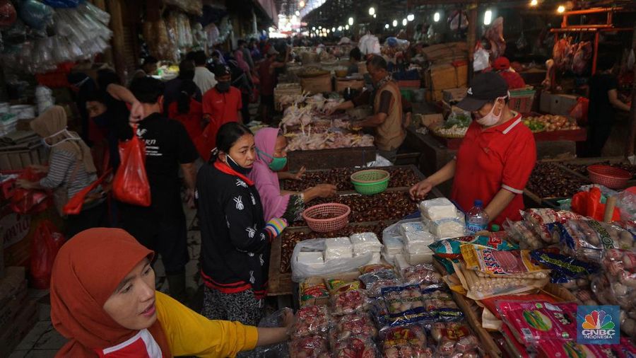 Ilustrasi Pasar. CNBC Indonesia/Tri Susilo