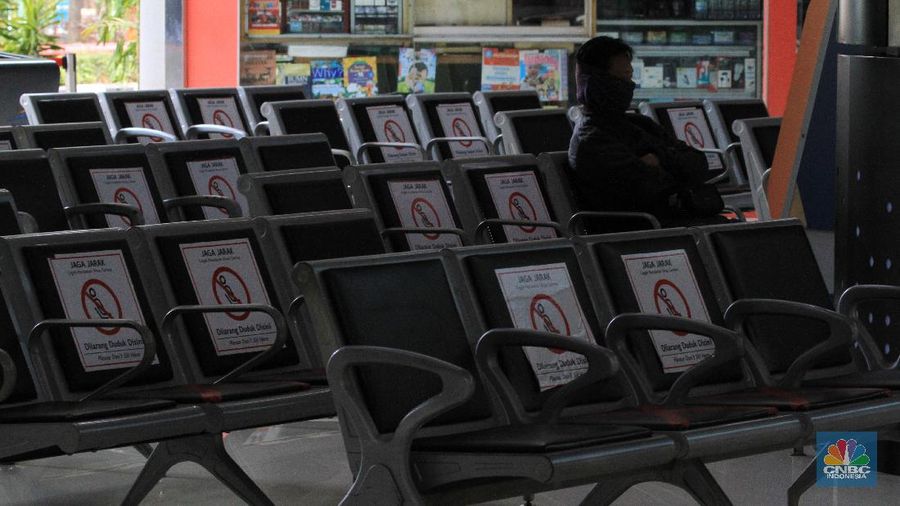Ilustrasi Stasiun Gambir. CNBC Indonesia/Tri Susilo