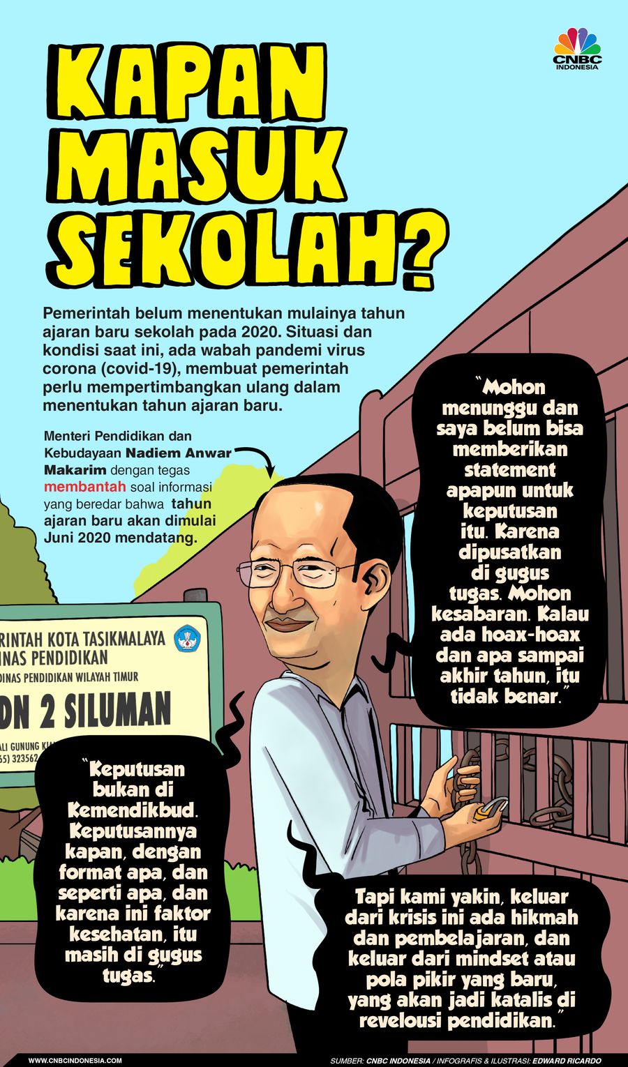 INFOGRAFIS, Masuk Sekolah Beneran Awal Juni?