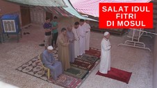 VIDEO: Perayaan Idul Fitri Di Mosul, Warga Salat di Rumah