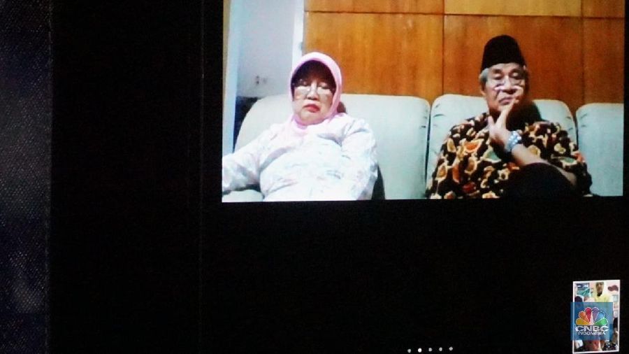 Lebaran via Virtual (CNBC Indonesia/Muhammad Sabki)