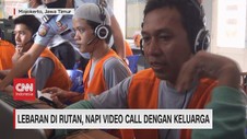 VIDEO: Lebaran di Rutan, Napi Video Call dengan Keluarga