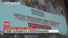 VIDEO: PSBB Surabaya Resmi Diperpanjang Lagi