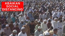 VIDEO: Warga Berdesakan dan Abaikan Jaga Jarak Sosial