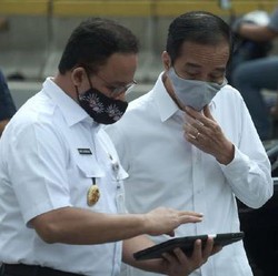 Anies Tutup Mulut Soal Aspirasi Demo UU Ciptaker ke Jokowi