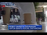 'New Normal' Dengan Robot Barista