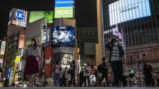 Foto: Denyut Bisnis Jepang Ketika Darurat Corona Dicabut
