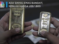 Ada Sinyal Emas Bangkit, Menuju Harga US$ 1.800
