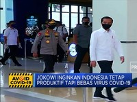 Jokowi Tinjau Persiapan Kenormalan Baru di Mal Bekasi