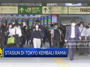 Status Darurat Dicabut, Stasiun di Tokyo Kembali Ramai