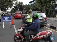 Halau Pemudik, Intip Potret Ramainya Check Point PSBB Tangsel