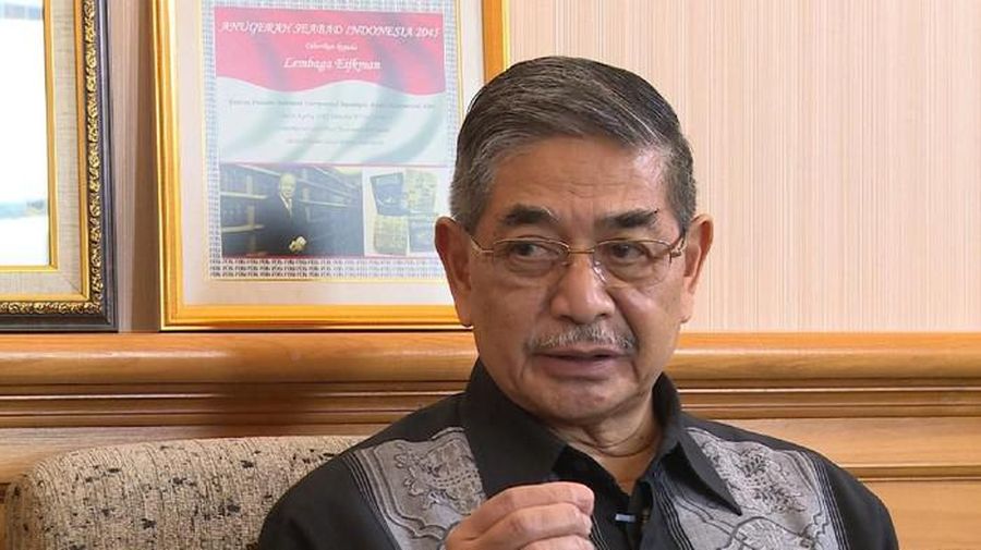 Direktur LBM Eijkman Prof Amin Soebandrio (Foto: Citra Nur Hasanah/20detik)