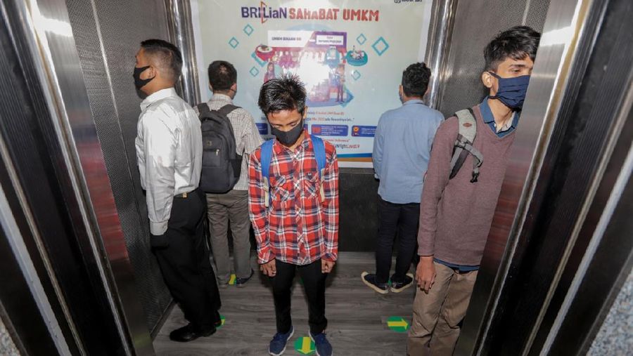Suasana The New Normal di Bank BRI (Dok. BRI)