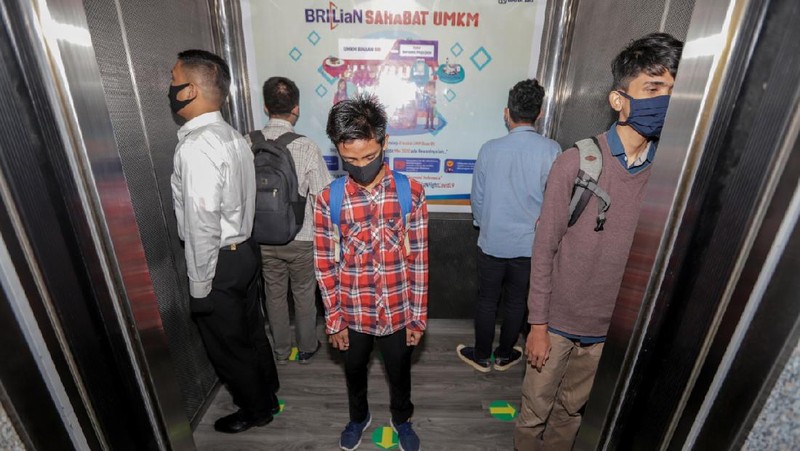 Suasana The New Normal di Bank BRI (Dok. BRI)