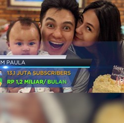 Inilah 10 Youtuber Terkaya di Indonesia