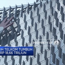 Telkom Raup Laba Bersih Hingga Rp 18,66 T pada 2019