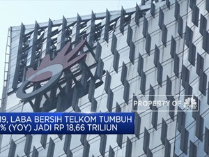 Telkom Raup Laba Bersih Hingga Rp 18,66 T pada 2019