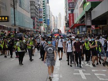 Abaikan COVID-19, Ribuan Warga Hong Kong Unjuk Rasa Lagi