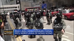 RUU Lagu Kebangsaan China, Picu Kericuhan di Hong Kong