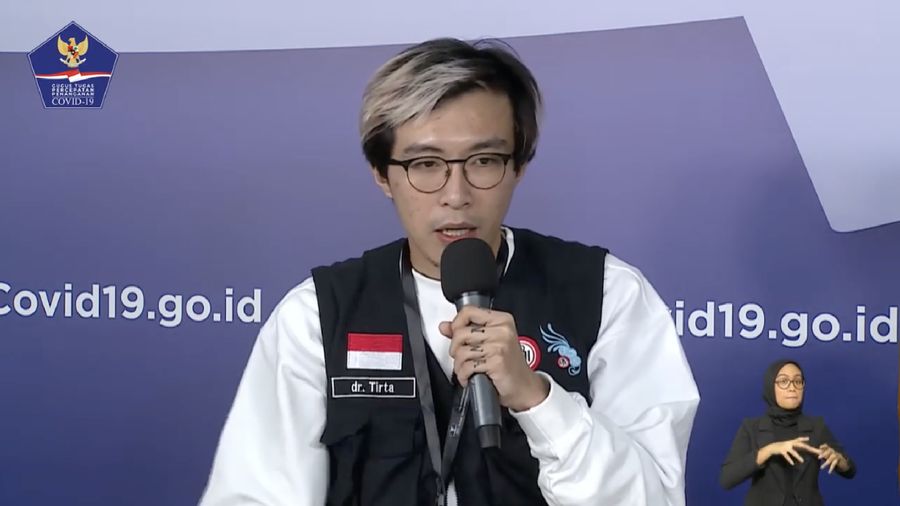 dr. Tirta Mandira Hudhi -- Relawan Medis (Youtube BNP. indonesia)
