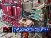 Pasien Tewas Akibat Corona di AS Tembus 100 Ribu Jiwa