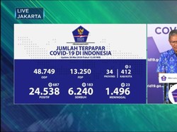 Corona RI 28 Mei, Pasien Positif Bertambah 687 Jadi 24.538
