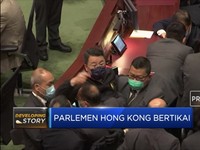 Bahas RUU Lagu Kebangsaan China, Parlemen Hong Kong Bertikai
