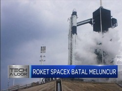 Terhalang Cuaca Buruk, Roket SpaceX Batal Meluncur