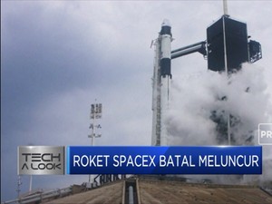 Terhalang Cuaca Buruk, Roket SpaceX Batal Meluncur