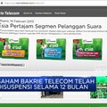 Saham Bakrie Telecom Berpotensi Delisting