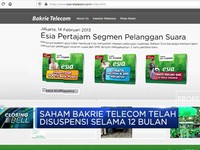 Saham Bakrie Telecom Berpotensi Delisting
