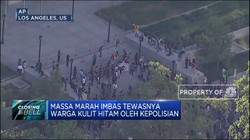 Warga AS-Polisi Bentrok Buntut Pembunuhan Pria Kulit Hitam