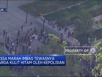 Warga AS-Polisi Bentrok Buntut Pembunuhan Pria Kulit Hitam