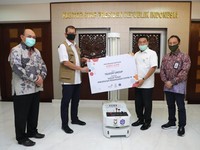 Otomatis, Ini Cara Kerja Robot Telkom Basmi Virus Corona