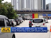 5.893 Kendaraan Dihalau Masuk DKI