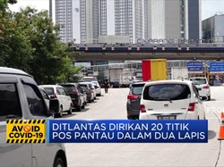5.893 Kendaraan Dihalau Masuk DKI