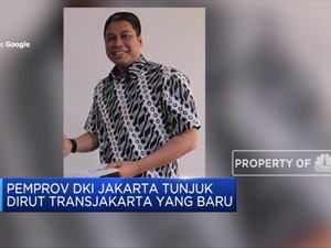 Sardjono Jhony Tjitrokusumo, Ditunjuk Jadi Dirut Transjakarta
