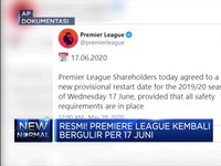 Resmi! Premiere League Kembali Bergulir per 17 Juni