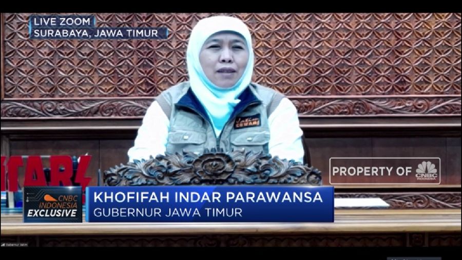 Kasus Corona di Jatim Meningkat, Ini Penjelasan Gubernur Khofifah (CNBC Indonesia TV)