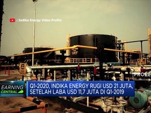 Indika Energy Catatkan Rugi pada Q1-2020