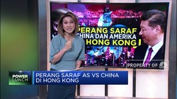 Perang Saraf AS vs China di Hong Kong