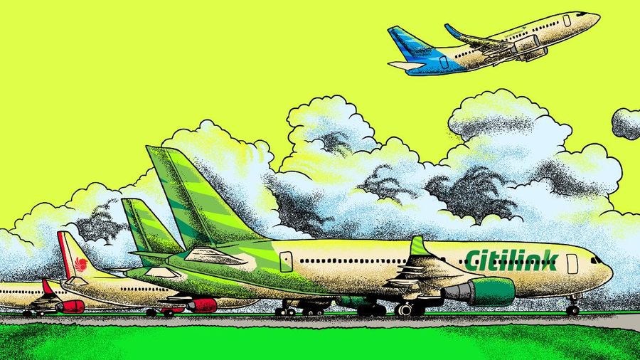Infografis/Beda dengan  Lion & Citilink, Garuda Tak  Setop Operasi!/Aristya Rahadian Krisabella