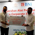 BNI Siapkan APD bagi Petugas Pos Penyalur Bansos Tunai