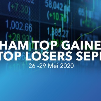 BBRI Tercuan & ICBP Terboncos, Ini Saham Top Gainers & Losers