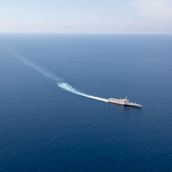LCS Memanas, Kapal Perang AS-Singapura Gelar Latihan Bersama
